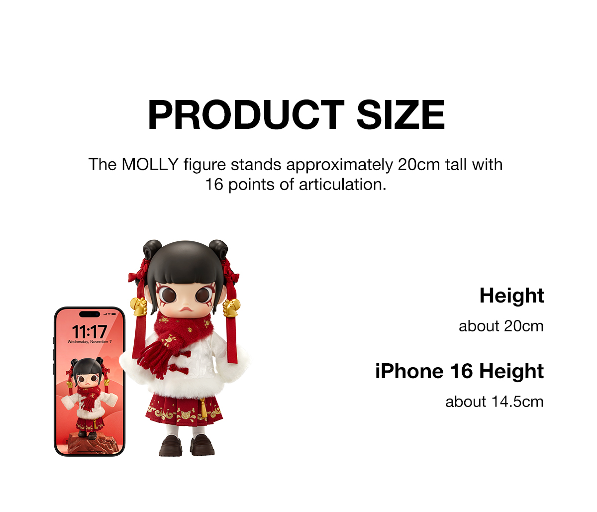 MOLLY Galloping Wealth 1/8 Action Figure - POP MART (Philippines)