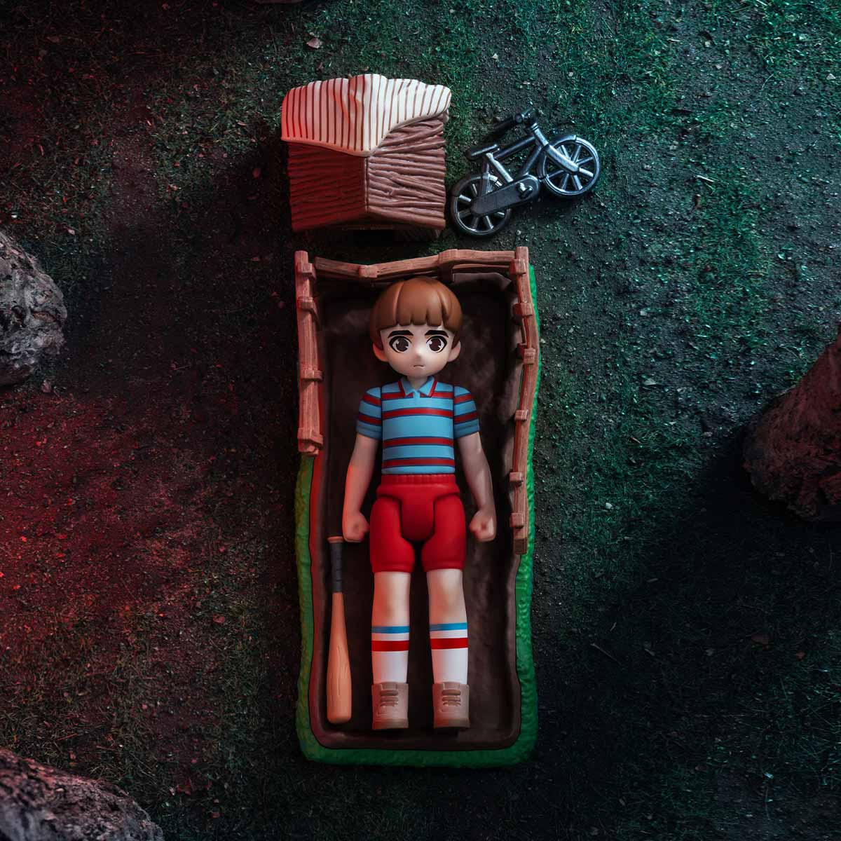 匿名配送　ストレンジャーシングス　ポップマート　フィギュア　ホーキンス Stranger Things》 Hawkins Town Series Figures - Will - POP MART