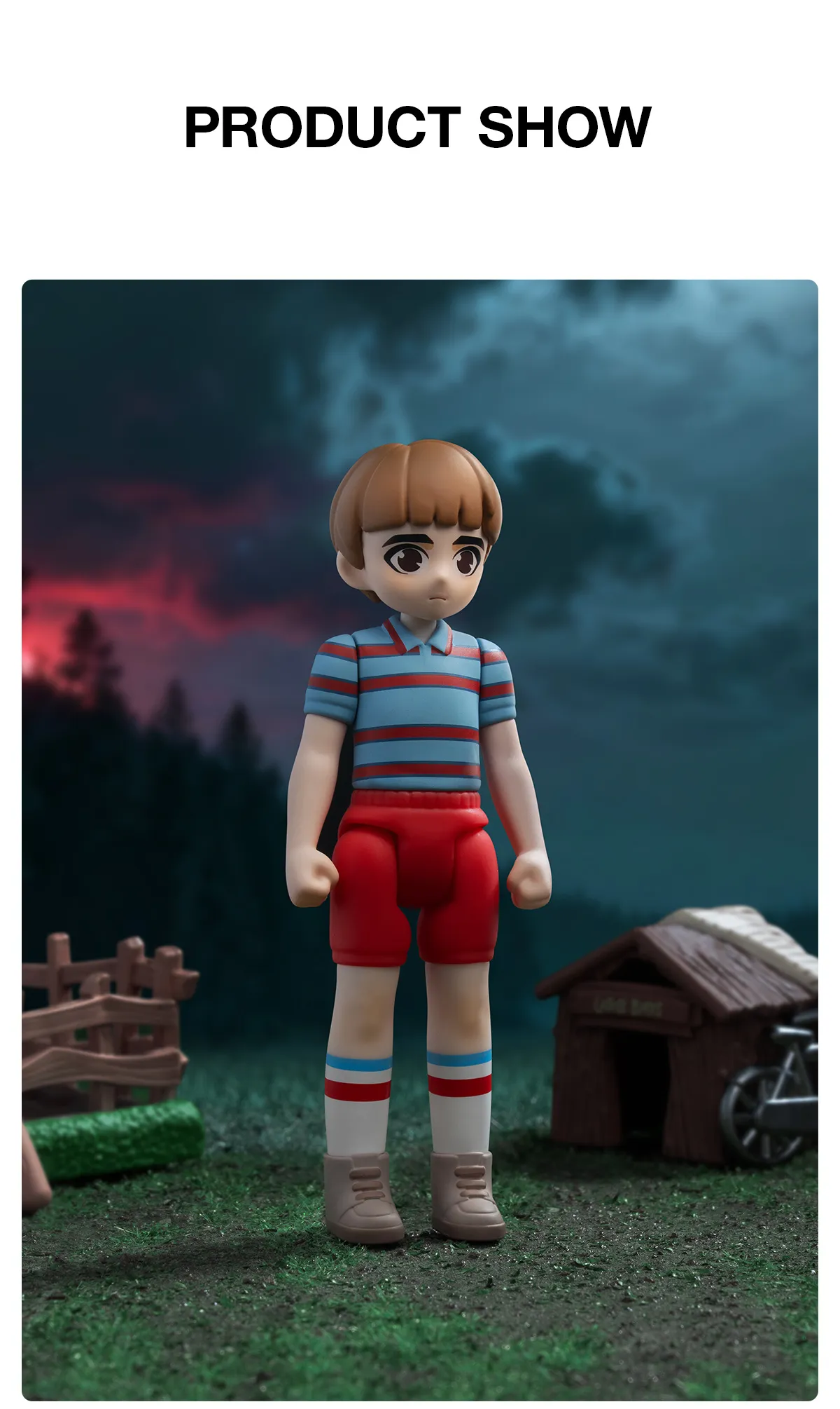 Stranger Things》 Hawkins Town Series Figures - Will - POP MART 