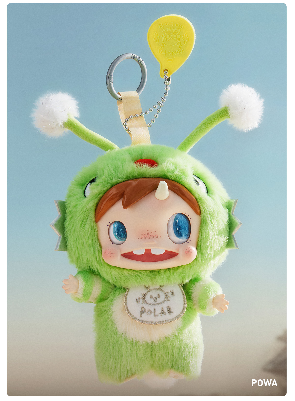 POPMART POLAR ぬいぐるみ GOOLILI PIPOOO POWA Pop Mart POLAR Monster Baby Collection Series Ver.1 PIPOOO Plush