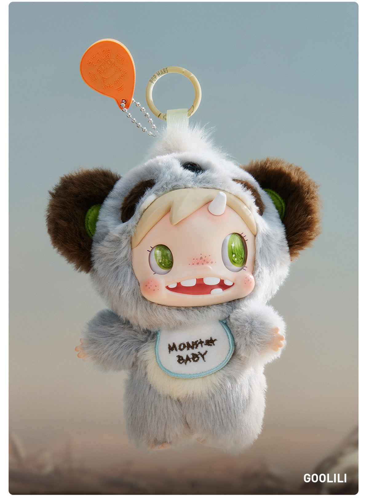 POP NOW:POLAR Monster Baby Collectionシリーズぬいぐるみペンダント