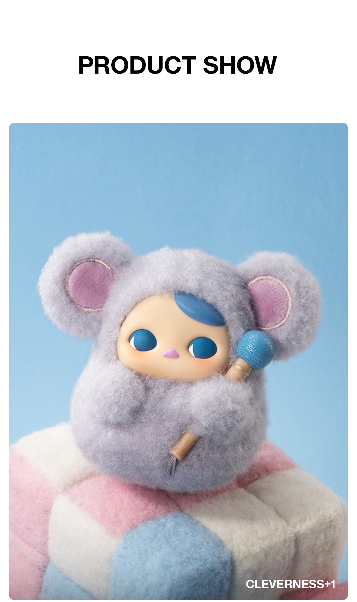 PUCKY Tap Tap Babies Series-Vinyl Plush Pendant Blind Box - POP