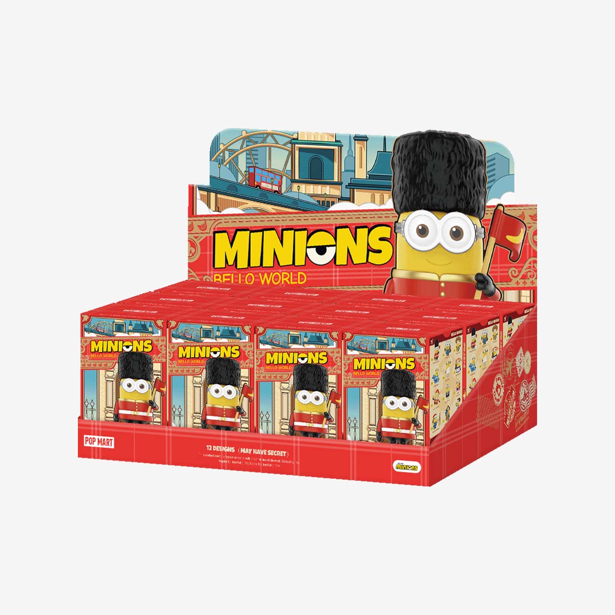 MINIONS BELLO WORLD フィギュアセット アソートBox Minions Bello World Series Figures - POP MART (Singapore)