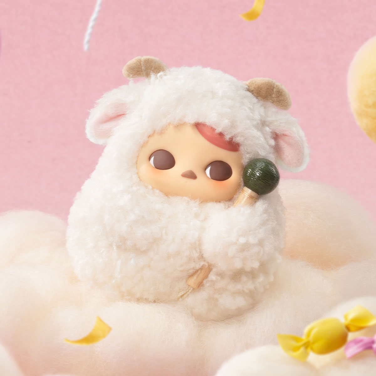 Pucky Tap Tap Babies ぬいぐるみ PUCKY Tap Tap Babies シリーズ ぬいぐるみペンダント - POP MART (Japan)