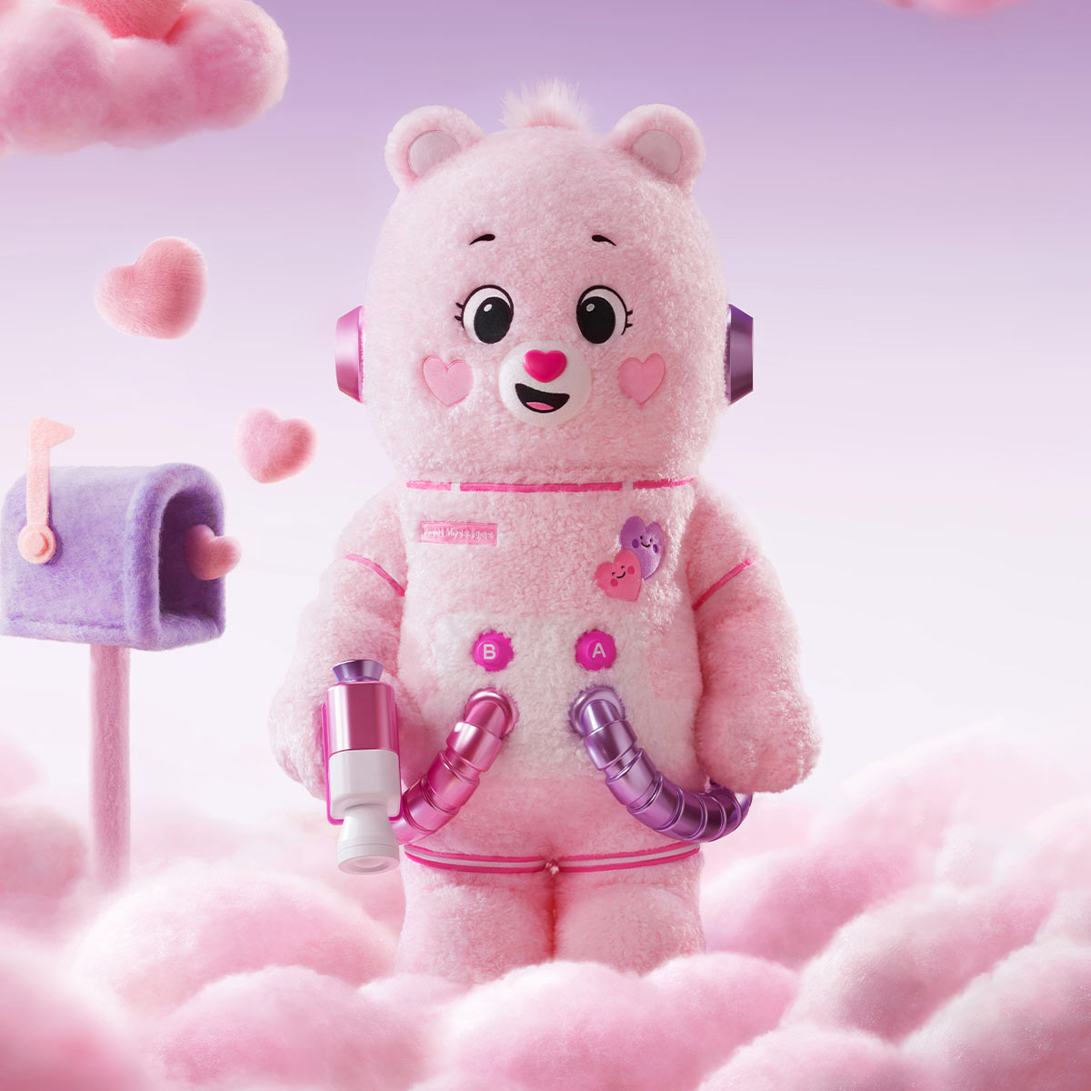 MEGA SPACE MOLLY 1000% Sweet Messages Bear - POP MART (Japan)