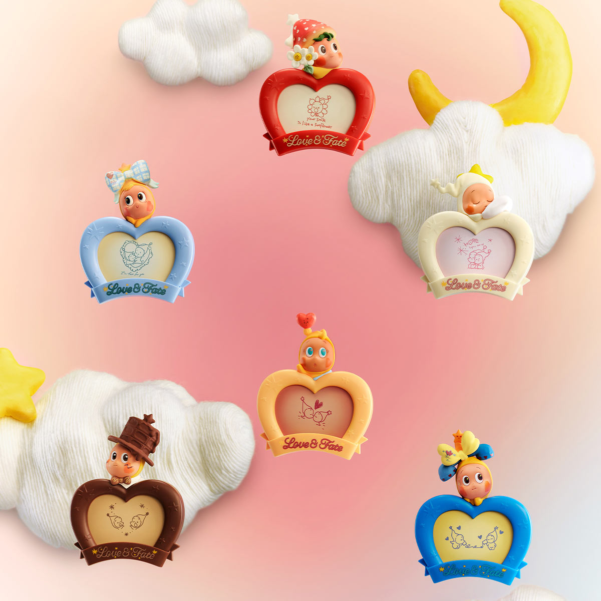 Twinkle Twinkle Crush On You シリーズ フォト フレームマグネット