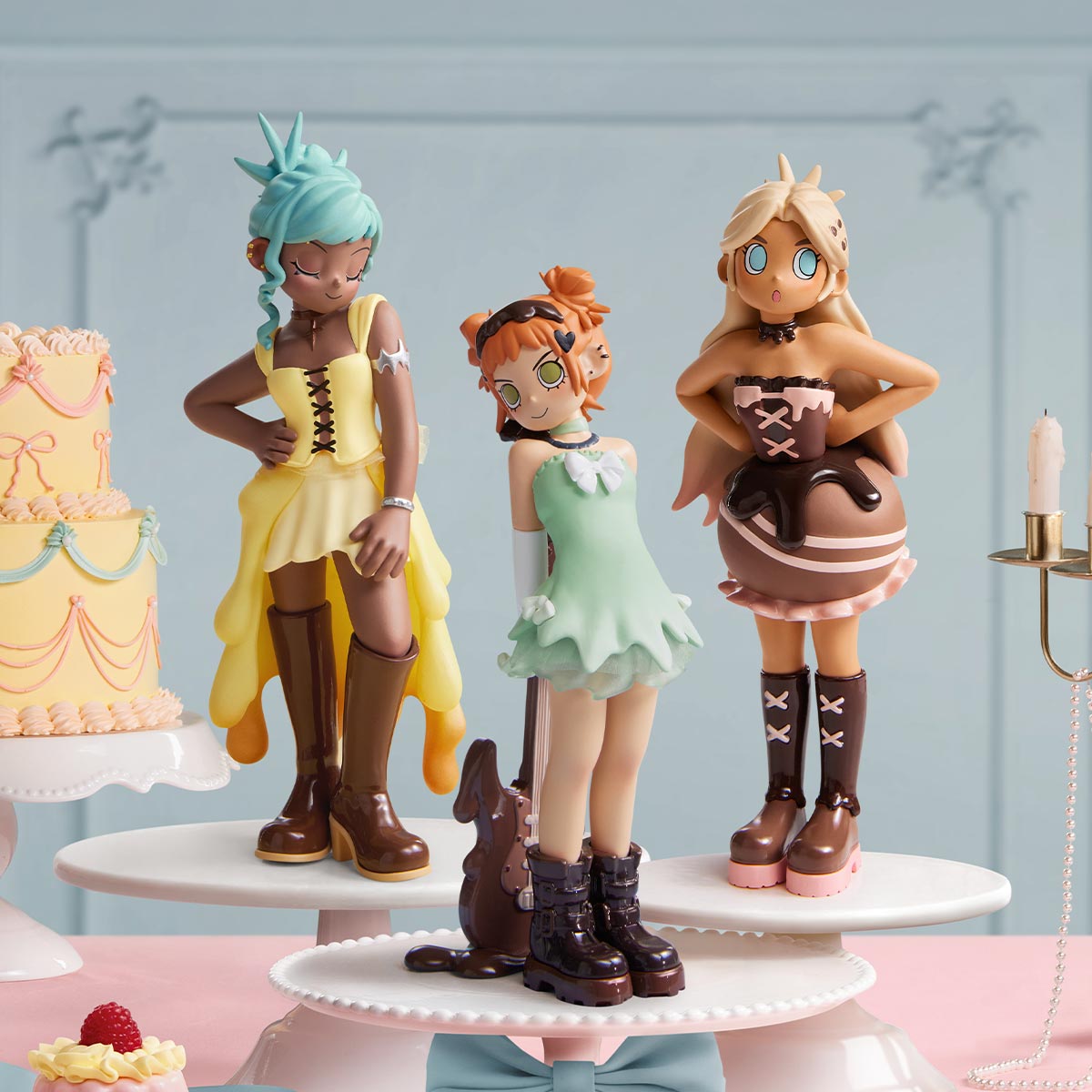 POPMART Peach Riot À La Mode フィギュア Peach Riot à La Mode Figures - POP MART (Switzerland)