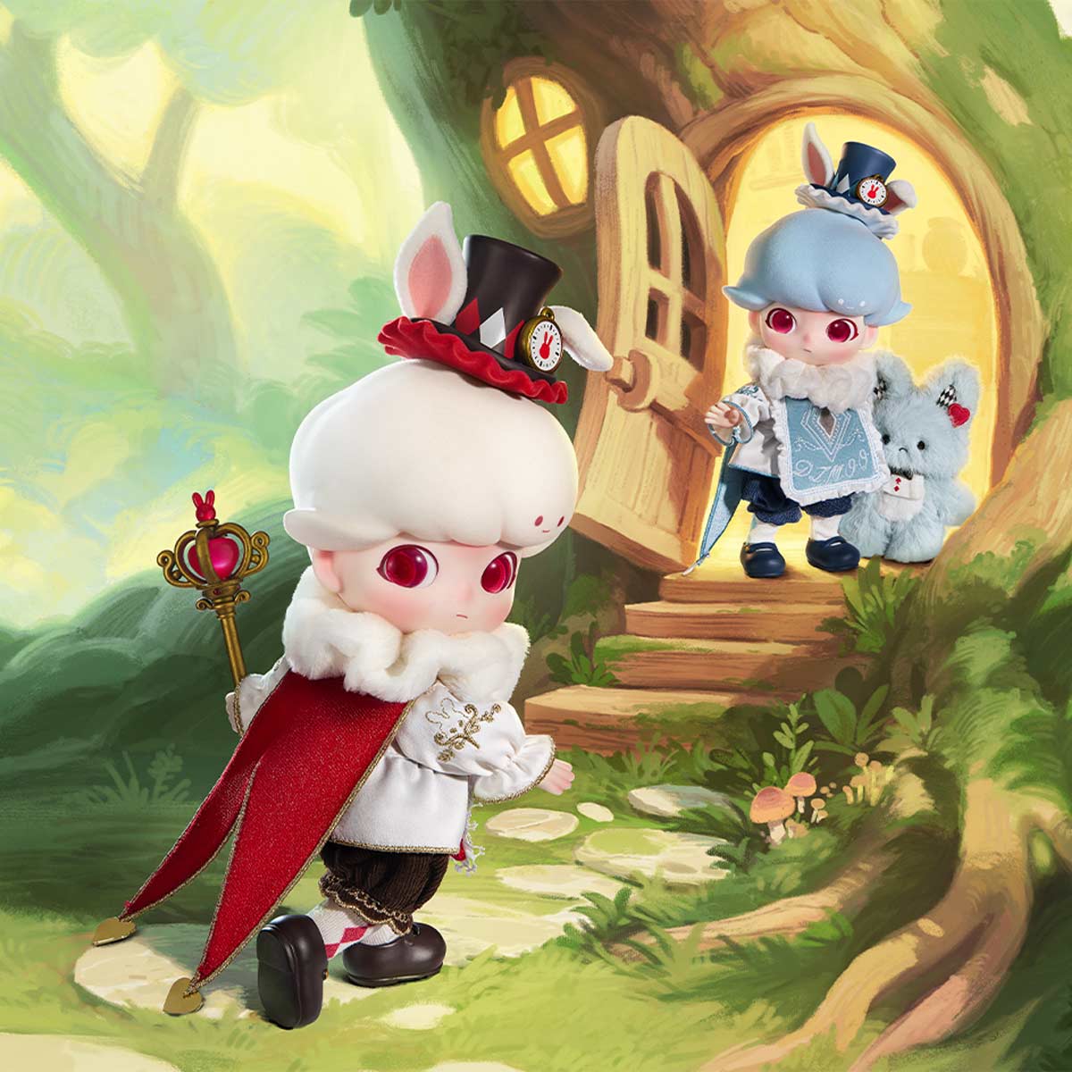 DIMOO フェアリーテイルワンダーランド 1/8 （シークレット） DIMOO Fairy Tale Wonderland 1/8 Action Figure - POP MART (Spain)