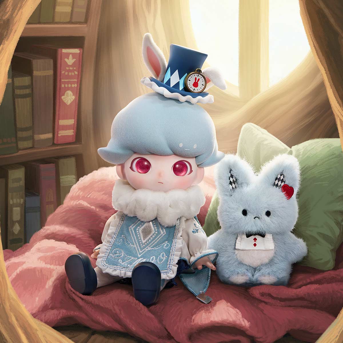DIMOO Fairy Tale Wonderland 1/8フィギュア DIMOO Fairy Tale Wonderland 1/8 Action Figure - POP MART (Spain)