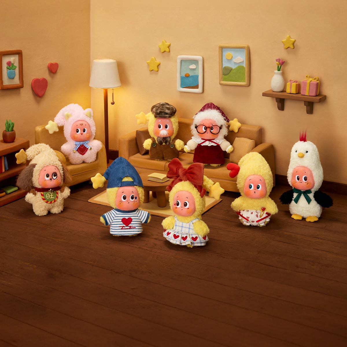ポップマート　Twinkle Crush On You ぬいぐるみギフトボックス Twinkle Twinkle Crush On You Series-Vinyl Plush Doll Gift Box