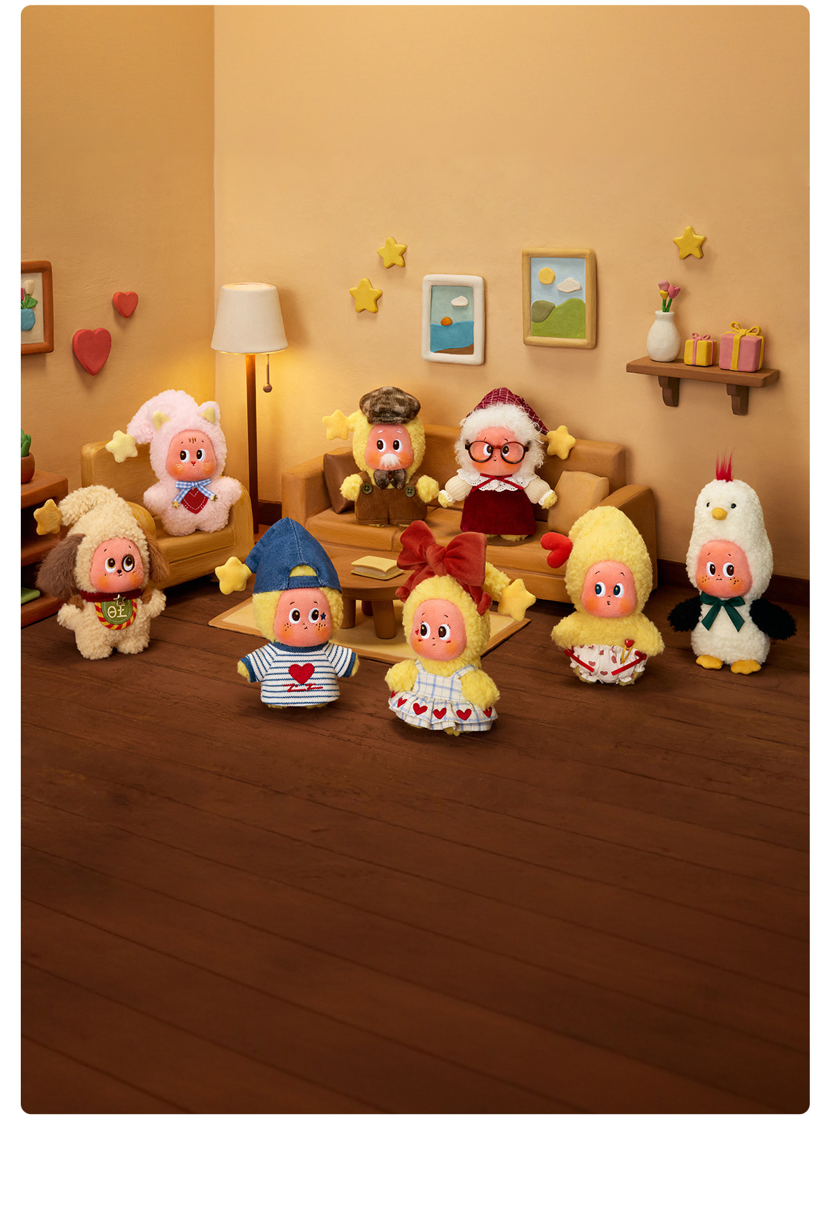 Twinkle Twinkle Crush On You シリーズ ぬいぐるみペンダント - POP