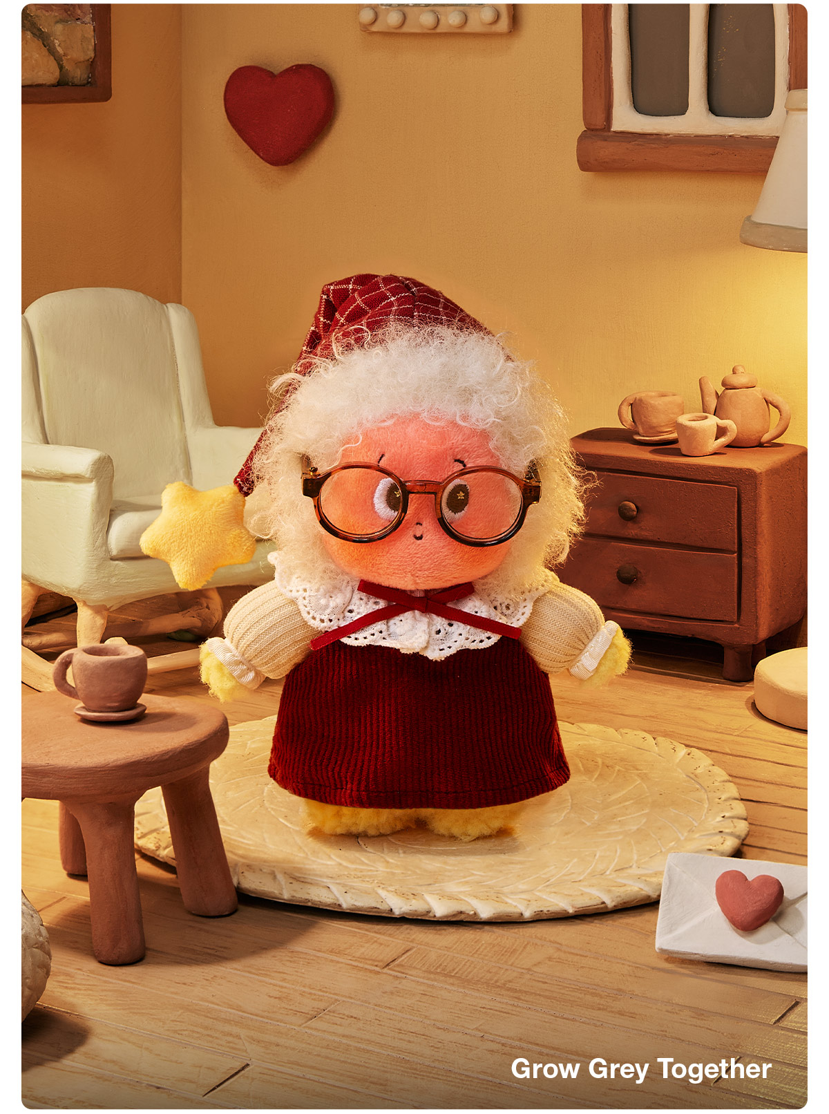 POP NOW:Twinkle Twinkle Crush On You Series-Plush Pendent Blind