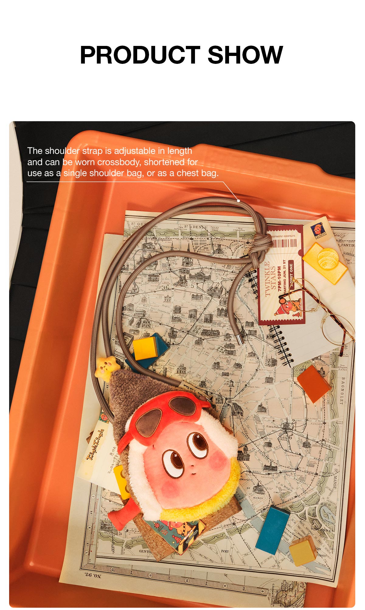 Twinkle Twinkle Wonderful Journey Crossbody Bag - POP MART (Singapore)