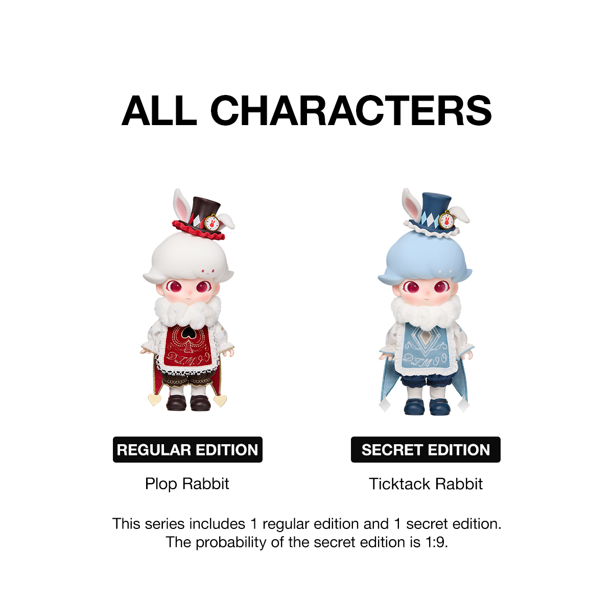 DIMOO フェアリーテイルワンダーランド 1/8 （シークレット） DIMOO Fairy Tale Wonderland 1/8 Action Figure - POP MART (Hong