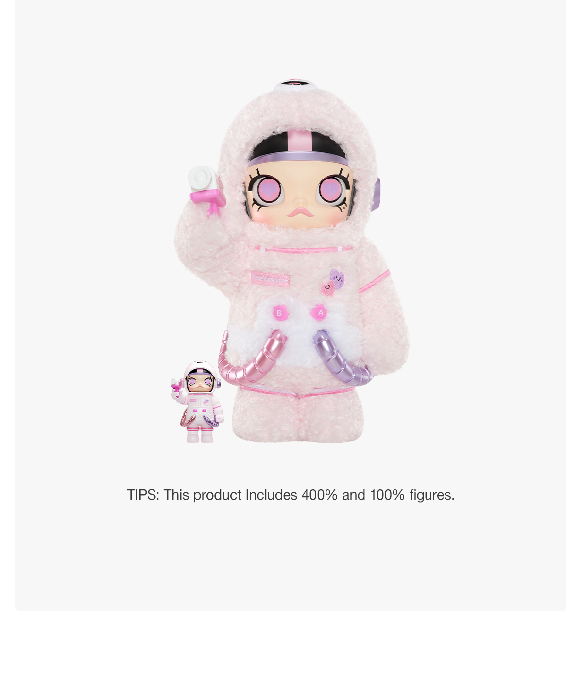 MEGA SPACE MOLLY 400%+100% Sweet Messages Bear - POP MART (Australia)