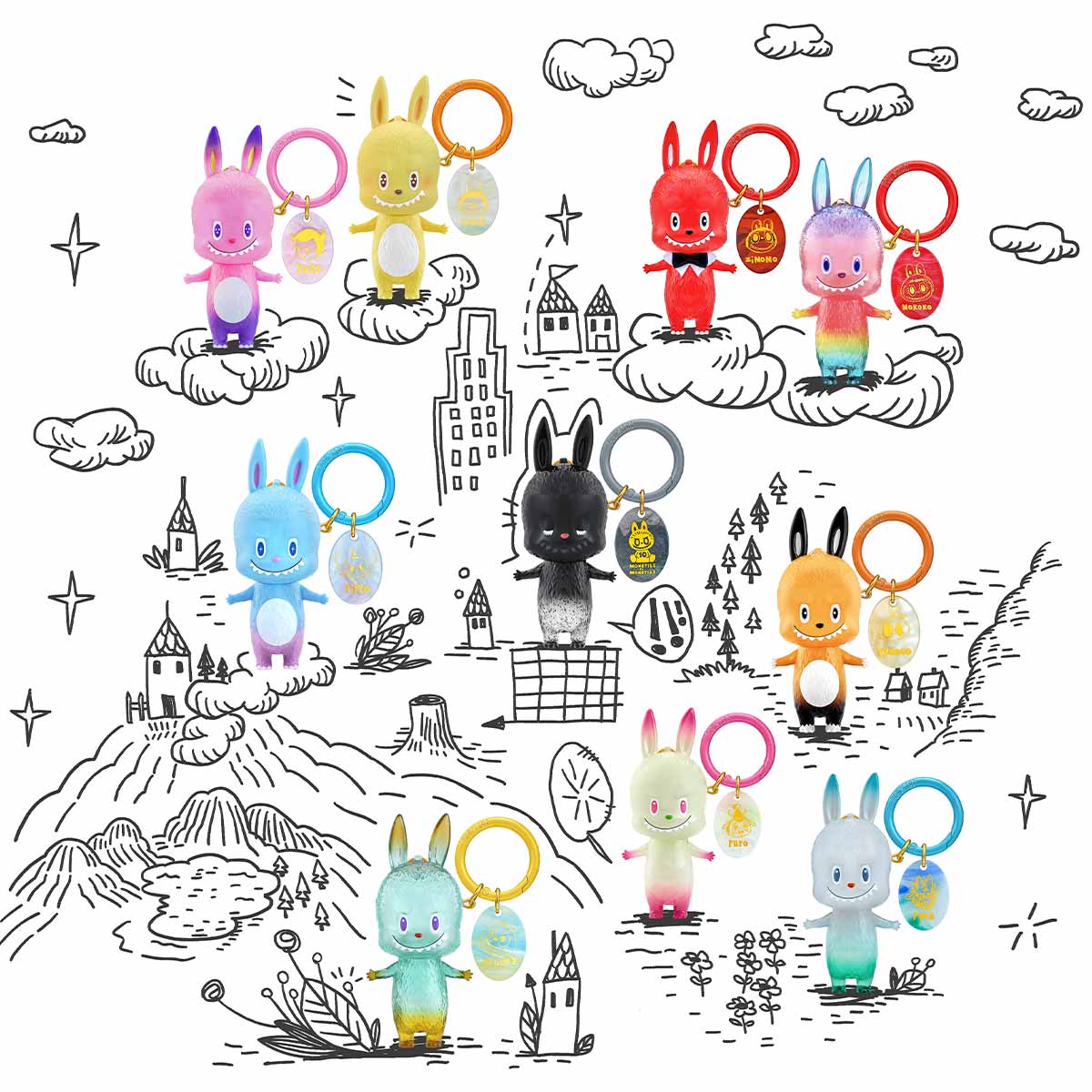 THE MONSTERS 10th Anniversary シリーズ - POP MART (Japan)