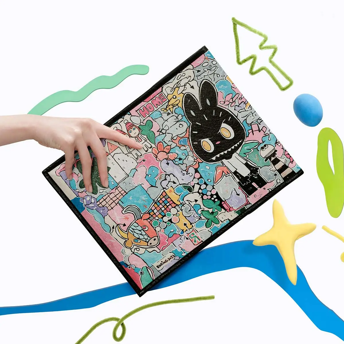 THE MONSTERS 10th Anniversary Series Laptop Bag - POP MART (Japan)