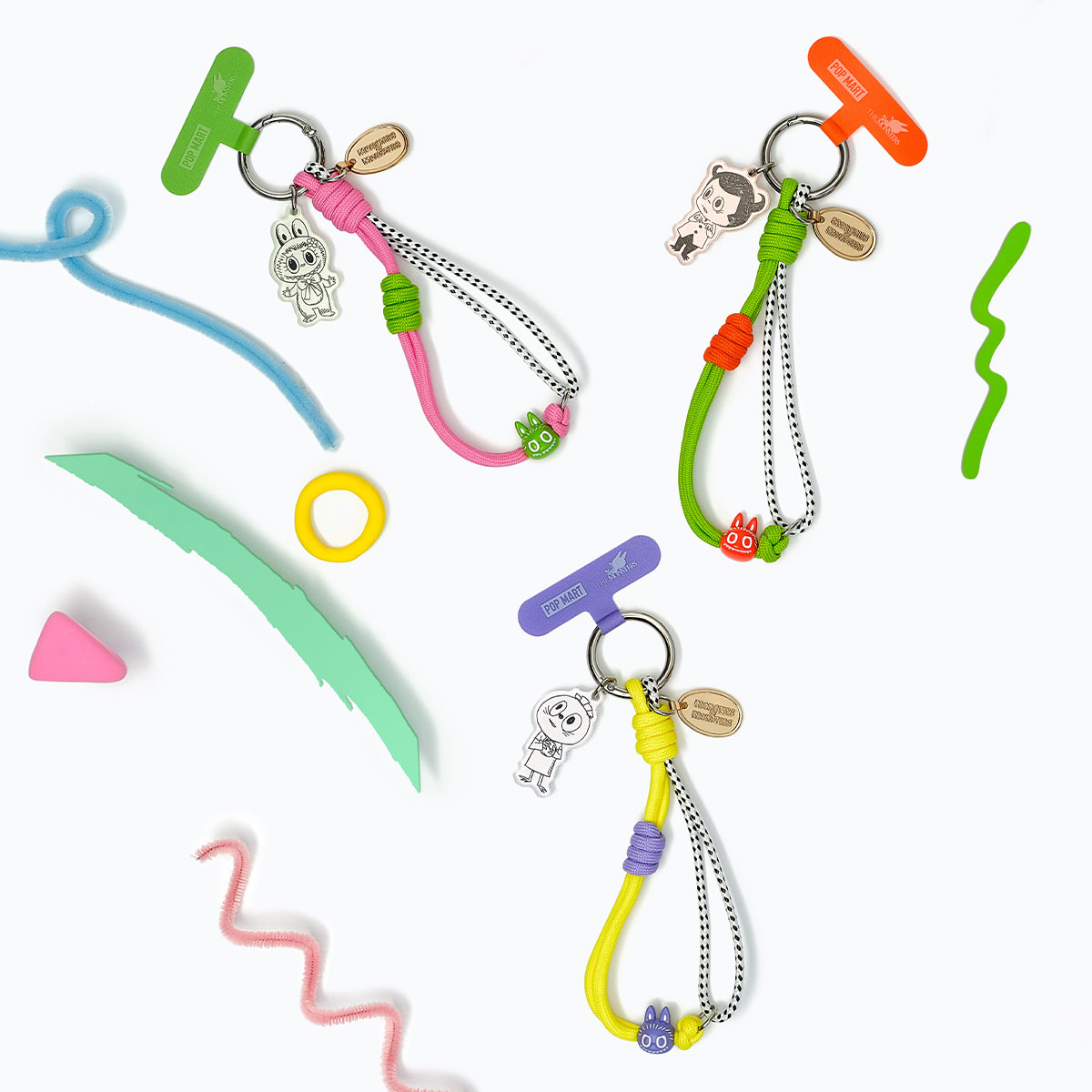 THE MONSTERS 10th Anniversary Series Phone Charm - POP MART (Japan)