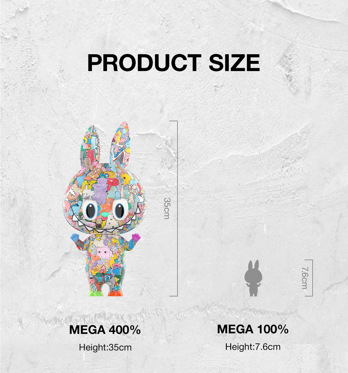 MEGA LABUBU 400% Tenth Anniversary - POP MART (Australia)