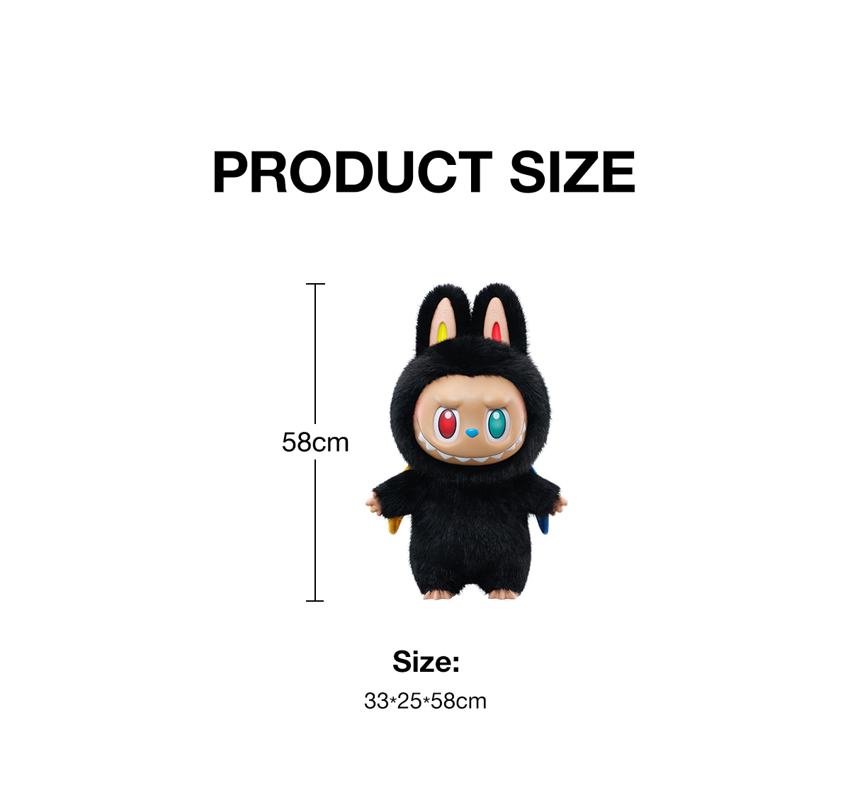 THE MONSTERS 10th Anniversary Series-ZIMOMO Vinyl Plush Doll - POP