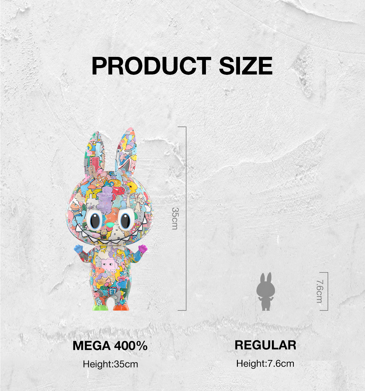 MEGA LABUBU 400% Tenth Anniversary - POP MART (Spain)
