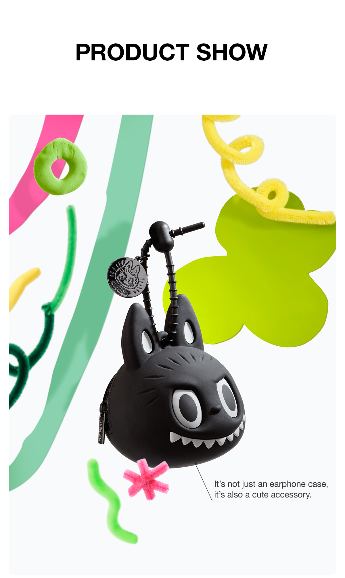 THE MONSTERS 10th Anniversary Series Earphone Case - POP MART