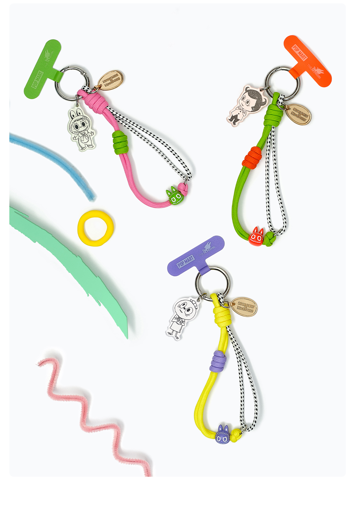 THE MONSTERS 10th Anniversary Series Phone Charm - POP MART (Japan)