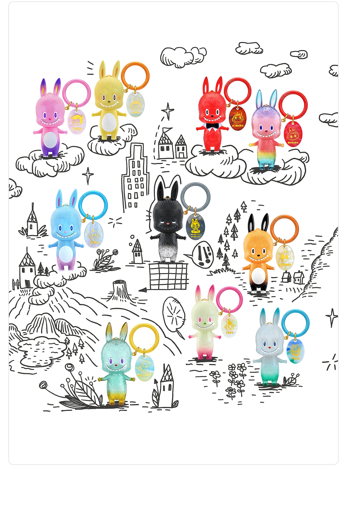 THE MONSTERS 10th Anniversary シリーズ - POP MART (Japan)