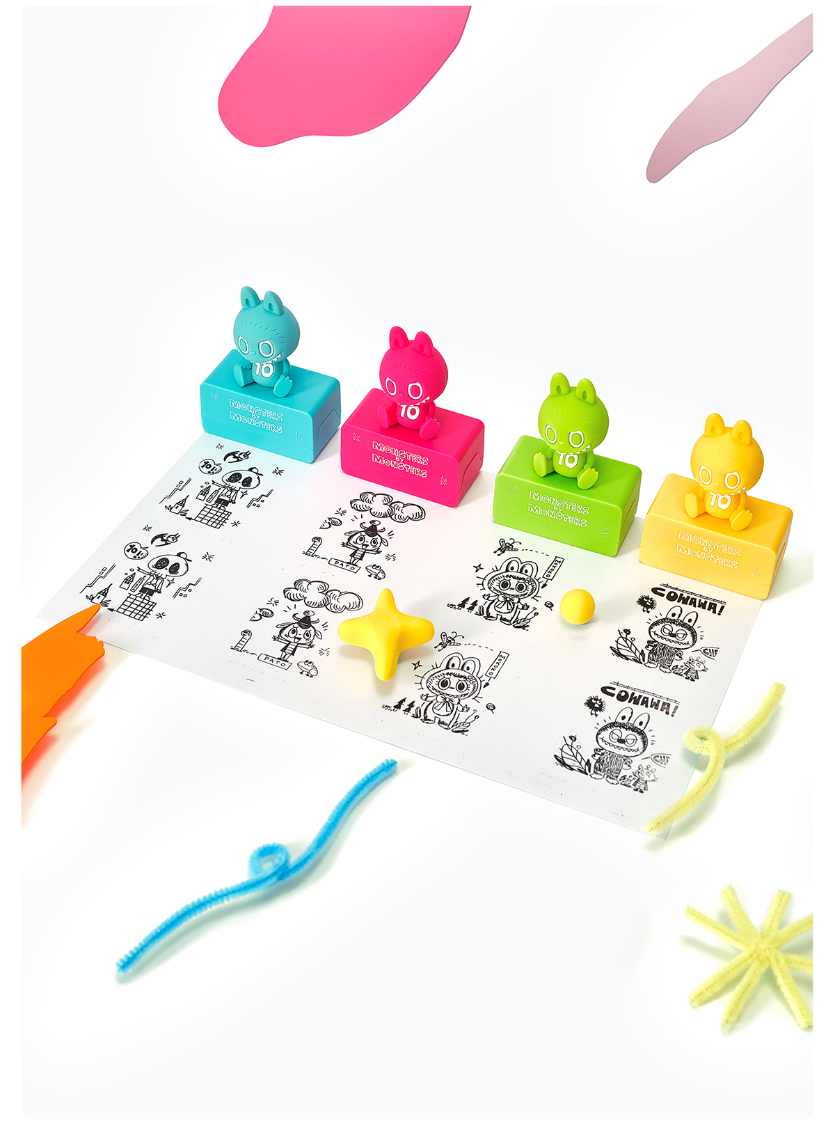 THE MONSTERS 10th Anniversary シリーズ マグネット THE MONSTERS 10th Anniversary シリーズ マグネット - POP MART (Japan)