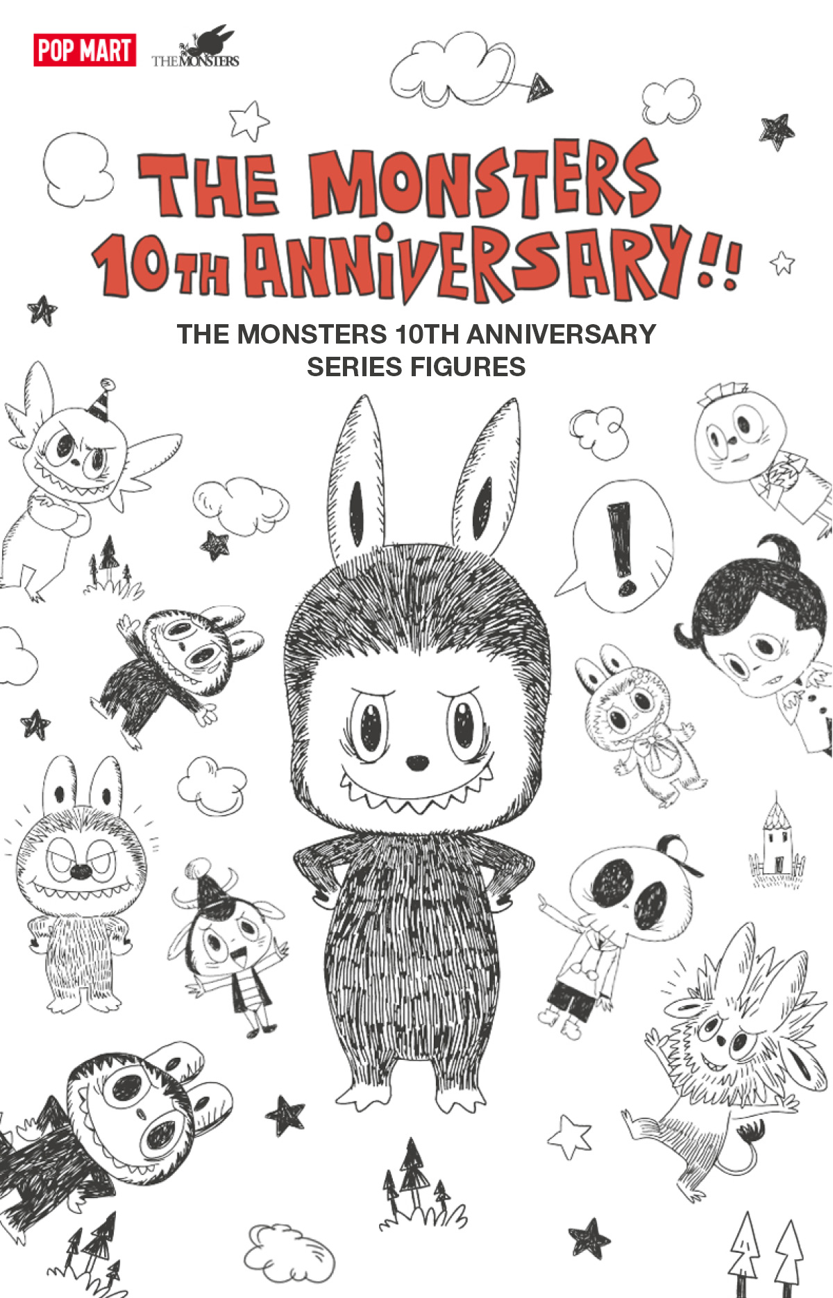 THE MONSTERS 10th Anniversary Series Figures - POP MART (Spain)