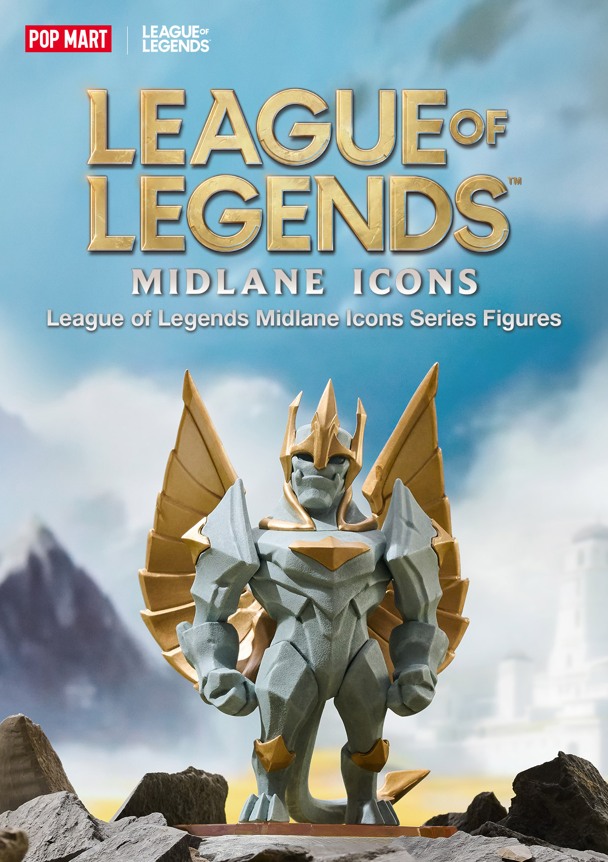 League of Legends Midlane Icons Series Figures - POP MART (Denmark)