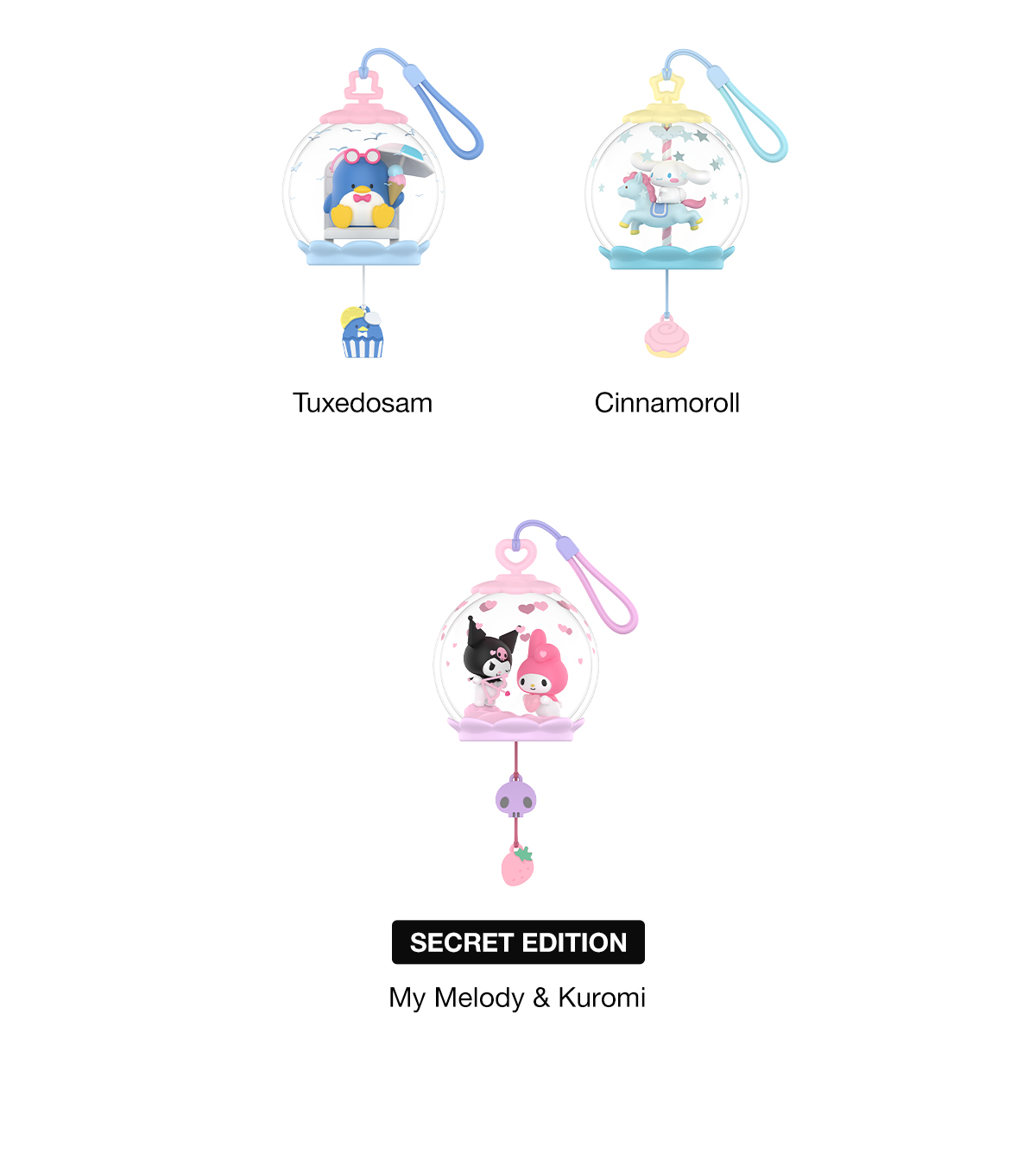 Sanrio characters Sweet Dream Bubble House Series Scene Sets - POP
