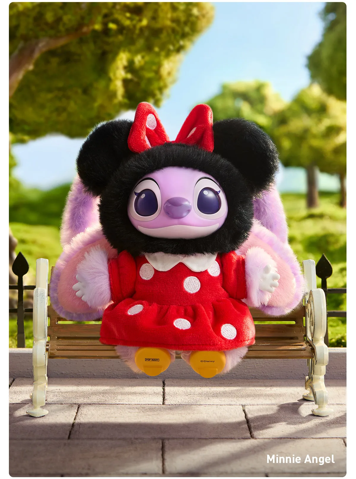 POP NOW:Stitch Adventure シリーズ ぬいぐるみペンダント - POP MART 
