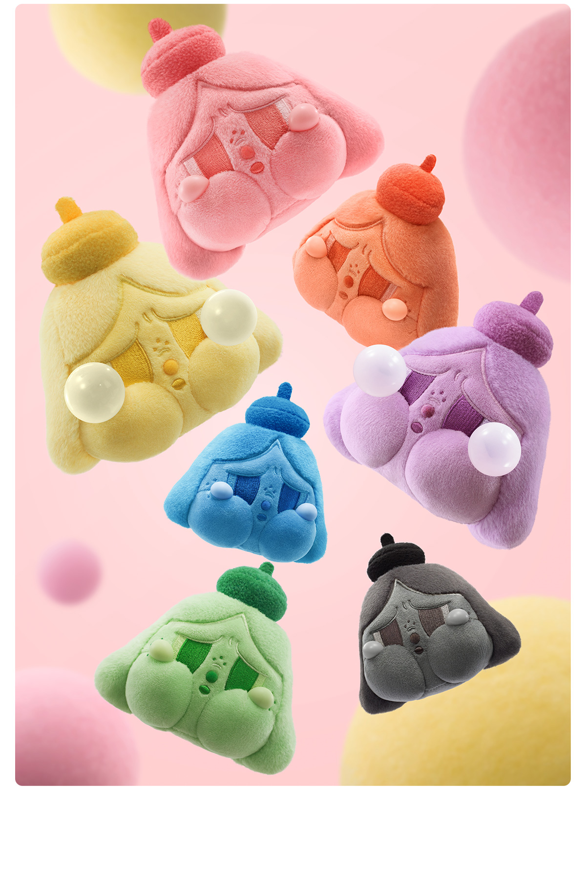 POP NOW:CRYBABY Tears Launch Project シリーズ ぬいぐるみペンダント