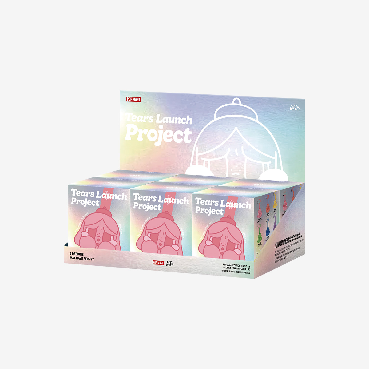 CRYBABY Tears Launch Project Series-Plush Pendant Blind Box - POP