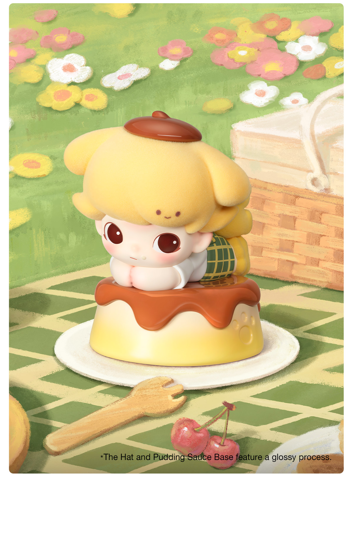 DIMOO WORLD × ポムポムプリン ビッグサイズ DIMOO WORLD × Pompompurin Figurine - POP MART (Japan)