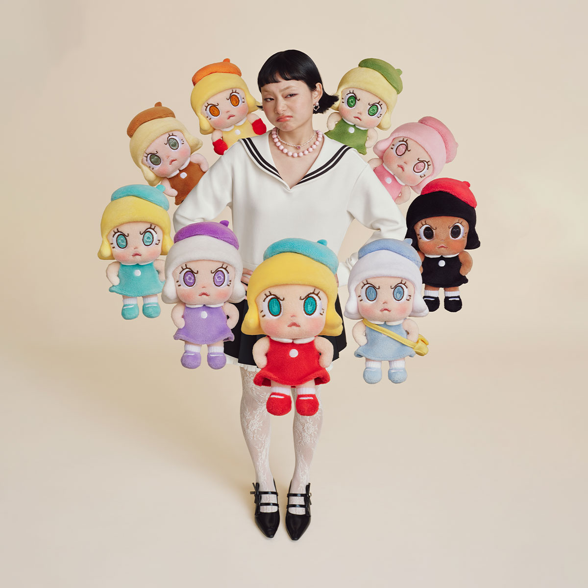 Angry Molly - Angry Energy Series Plush Pendant - POP MART (Japan)