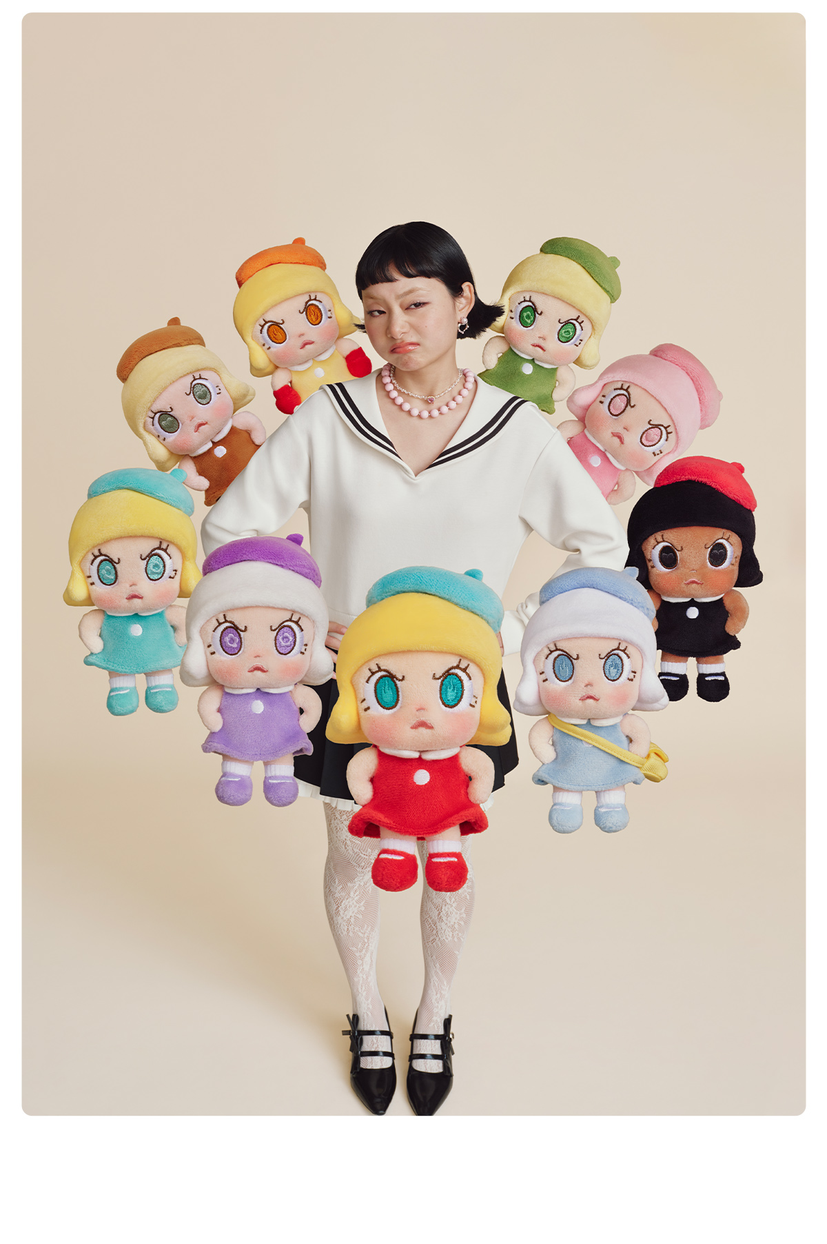ANGRY Energyシリーズ Angry Molly Angry POPMART MOLLY doesn't MOLLY Angry PENDANT PLUSH SERIES ENERGY ANGRY ぬいぐるみ