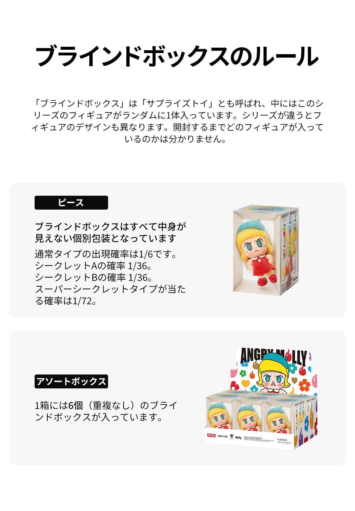 POP NOW:Angry Molly Angry Energy シリーズ ぬいぐるみペンダント