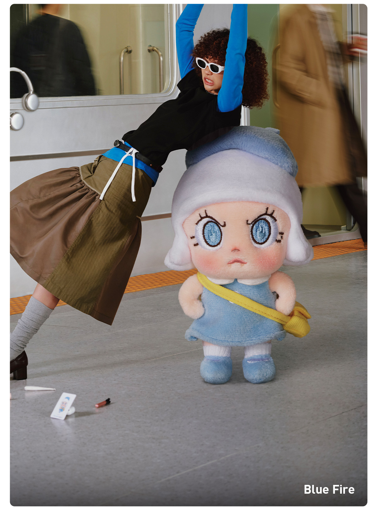 POP NOW:Angry Molly Angry Energy シリーズ ぬいぐるみペンダント