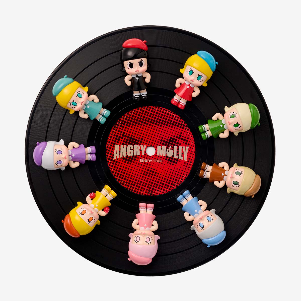 Angry Molly Mini Figure Set - Long Play 9 - POP MART (Australia)