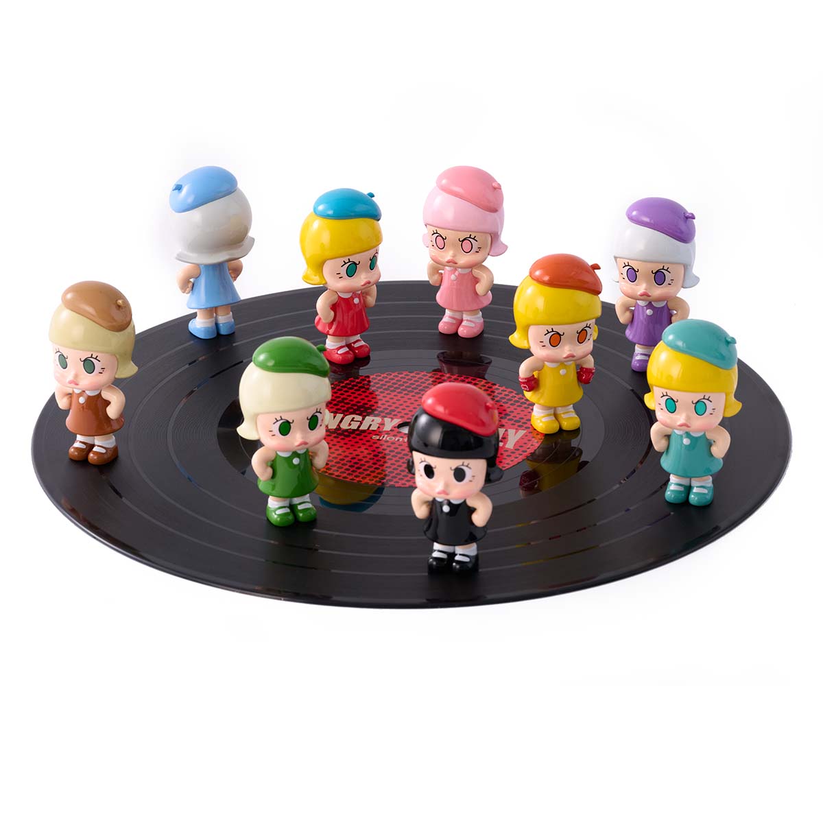 Angry Molly Mini Figure Set - Long Play 9 - POP MART (Australia)
