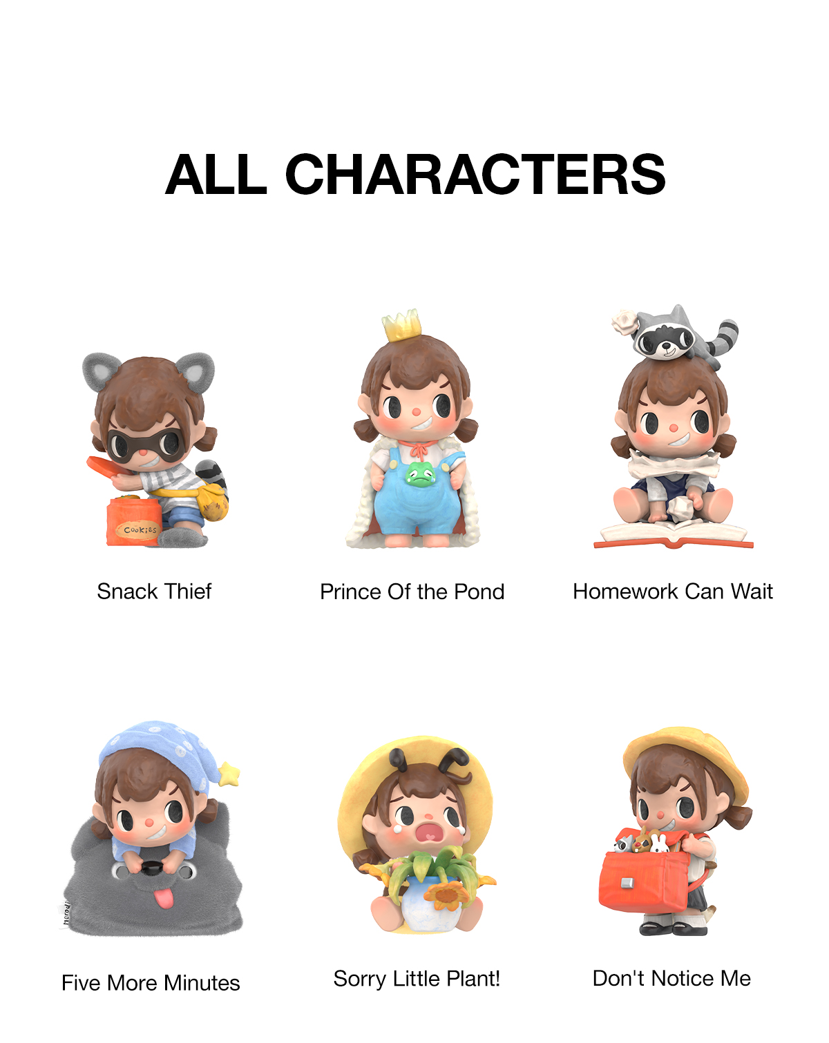 POP NOW:Chapter 1 – Merodi After School Series Figures - POP MART
