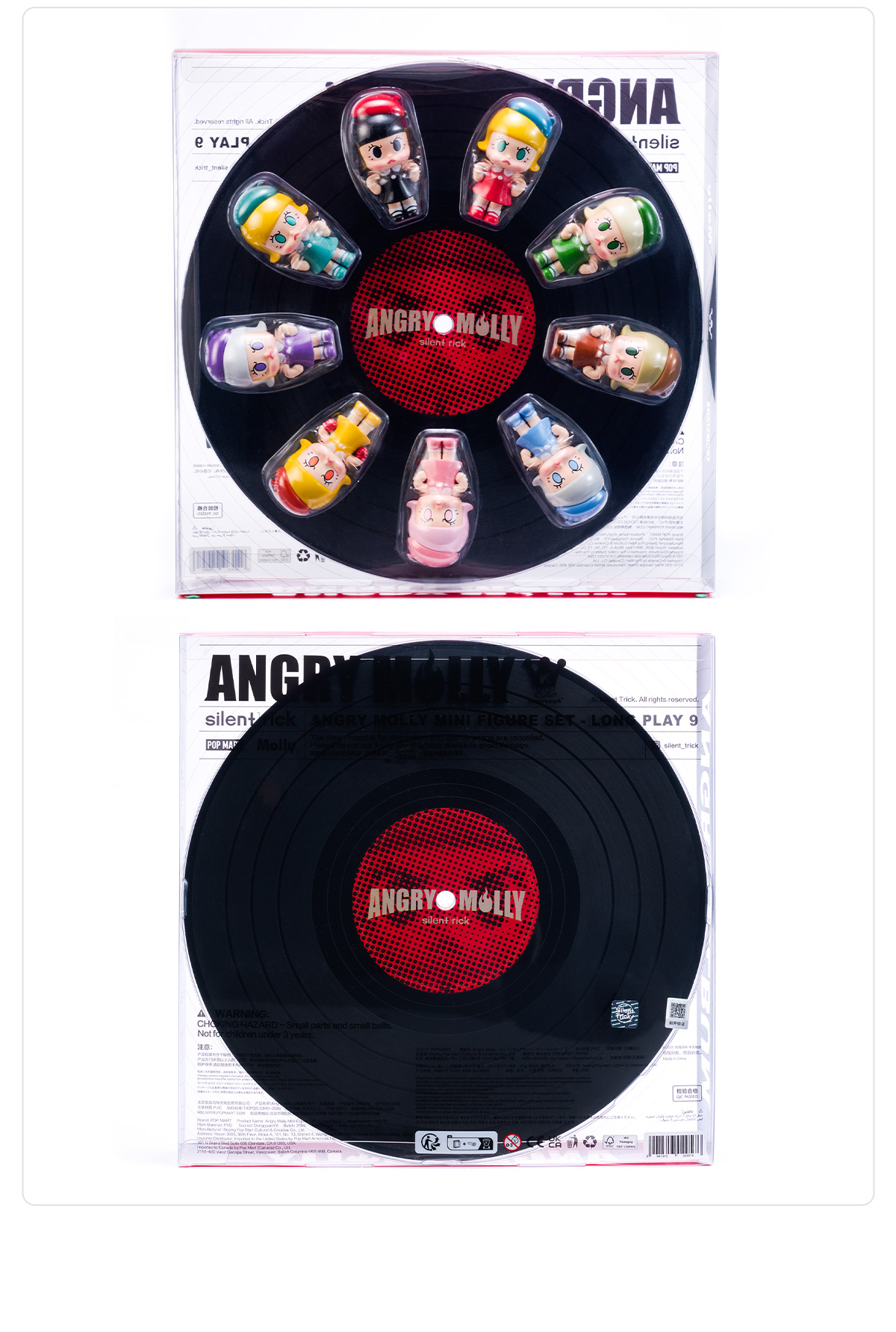 Angry Molly Mini Figure Set - Long Play 9 - POP MART (Latvia)