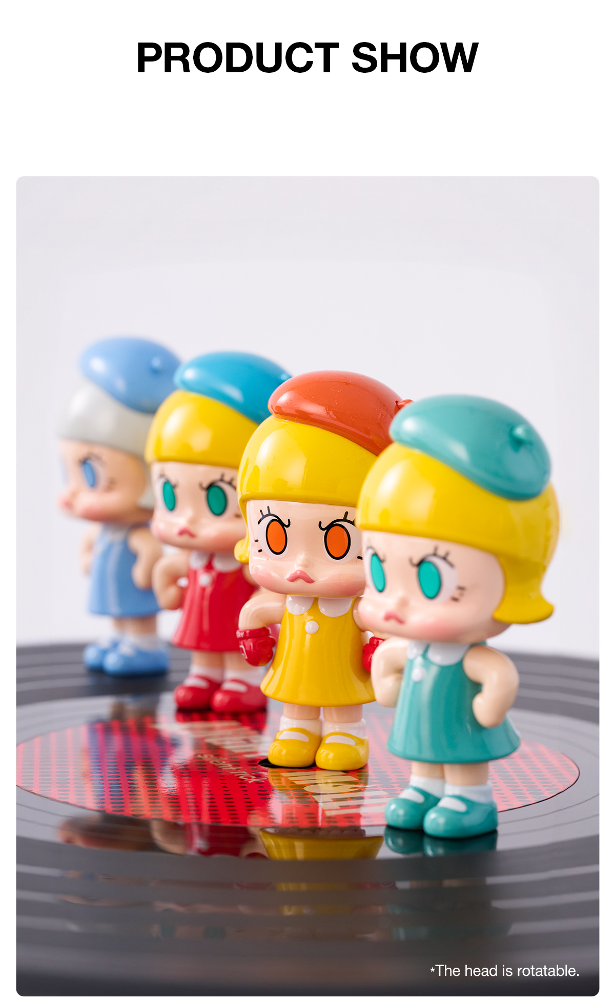 Angry Molly Mini Figure Set - Long Play 9 - POP MART (Australia)
