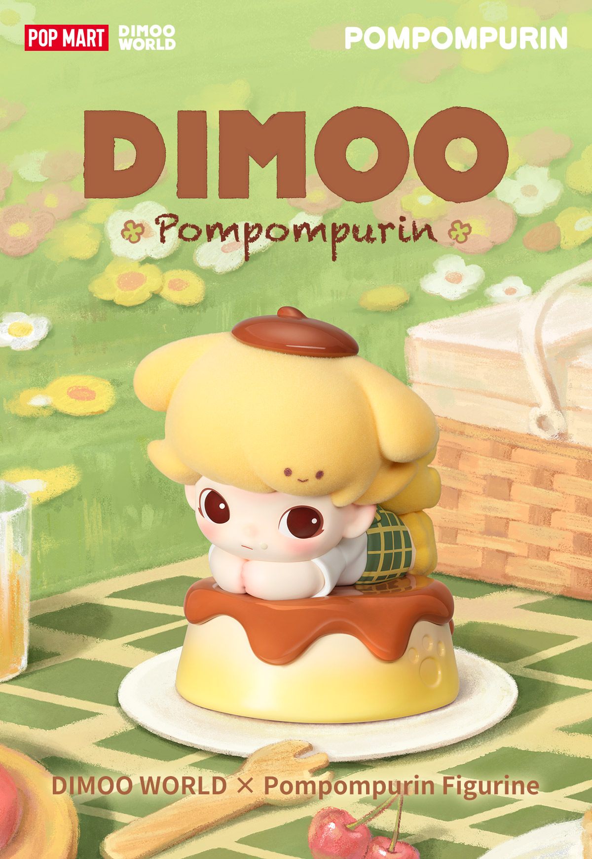DIMOO WORLD × ポムポムプリン ビッグサイズ - POP MART (Japan)