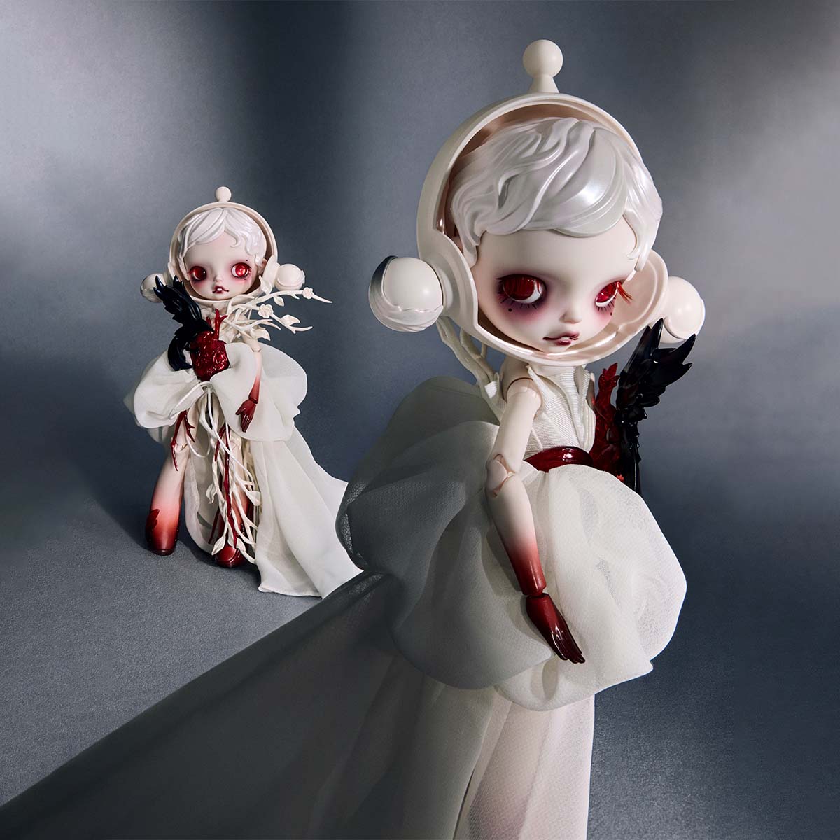 POP MART SKULLPANDA GUOPEI 1/6アクションフィギュア SKULLPANDA × GUO PEI 1/6 アクションフィギュア - POP MART (France)