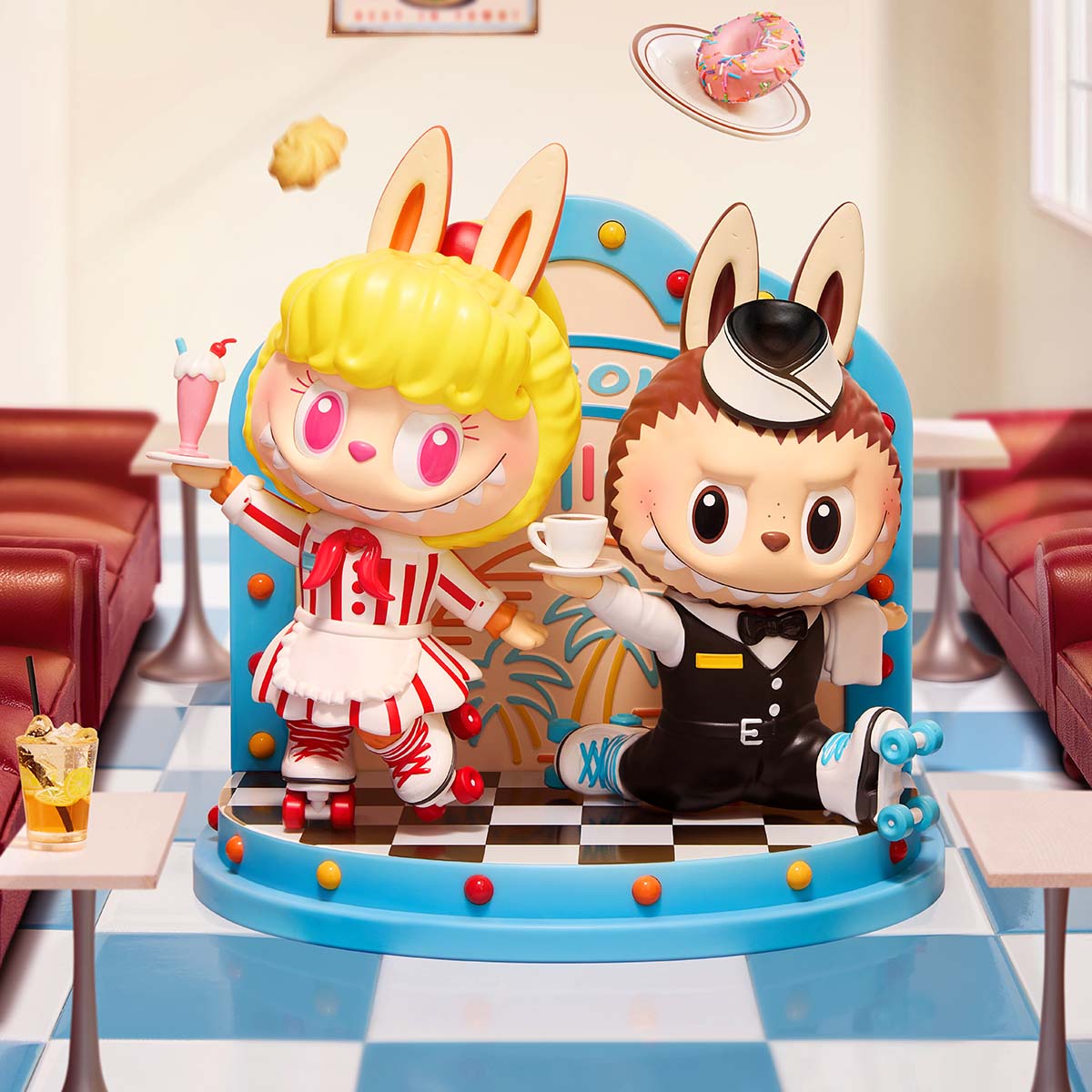 THE MONSTERS Cafeteria Figurine - POP MART (Singapore)