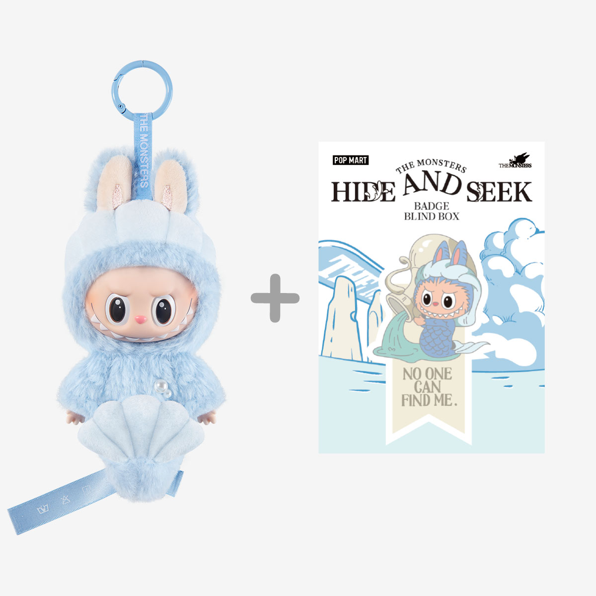 LABUBU HIDE AND SEEK IN SINGAPORE SERIES-Vinyl Plush Doll Pendant