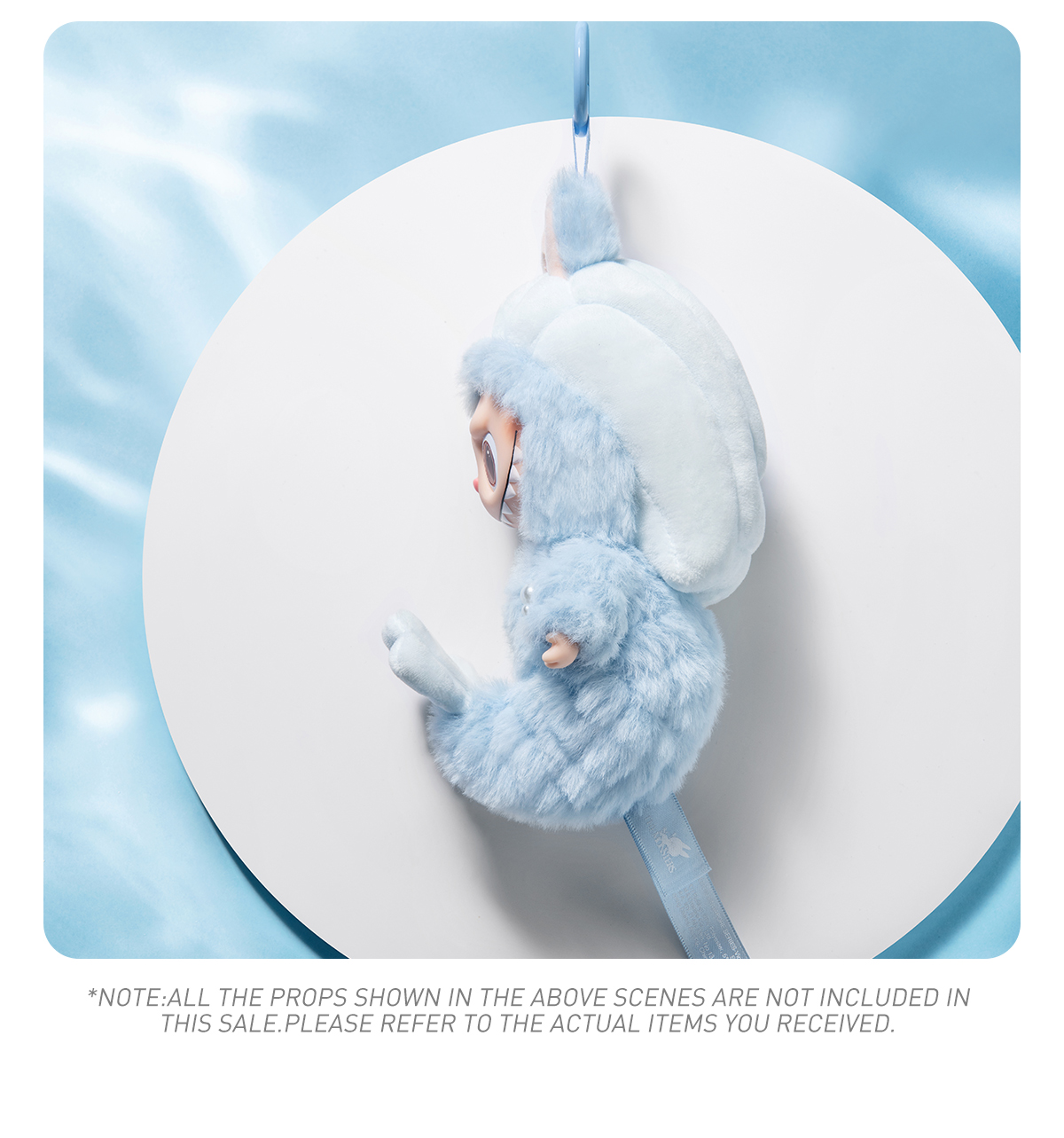 LABUBU HIDE AND SEEK IN SINGAPORE SERIES-Vinyl Plush Doll Pendant